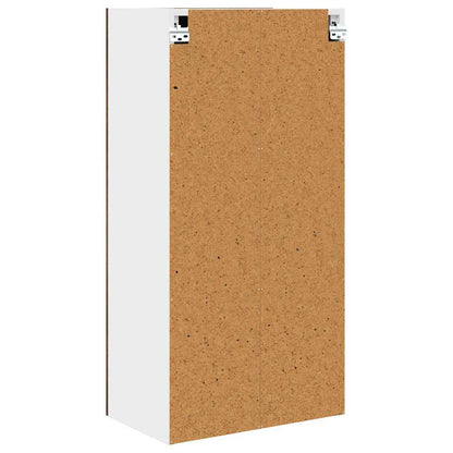 Armadio pensile Rovere Affumicato e Bianco 50 x 31 x 100 cm | homemem39