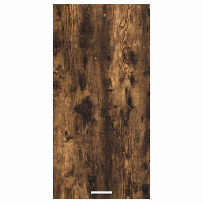 Armadio pensile Rovere Affumicato e Bianco 50 x 31 x 100 cm | homemem39