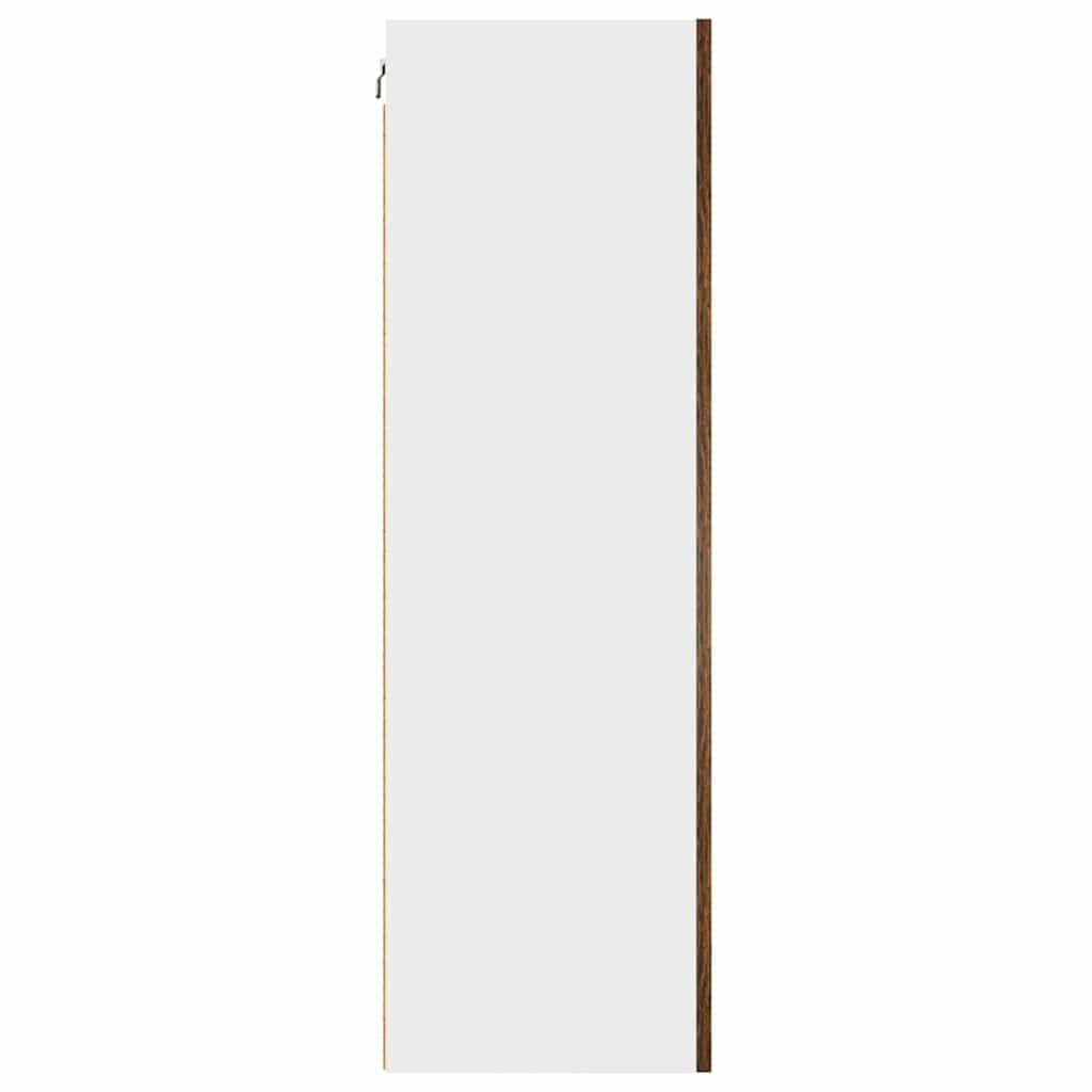 Armadio pensile Rovere Affumicato e Bianco 50 x 31 x 100 cm | homemem39