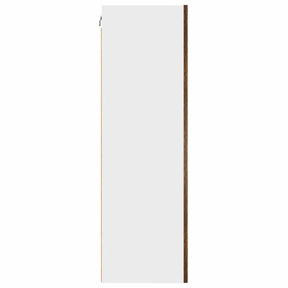 Armadio pensile Rovere Affumicato e Bianco 50 x 31 x 100 cm