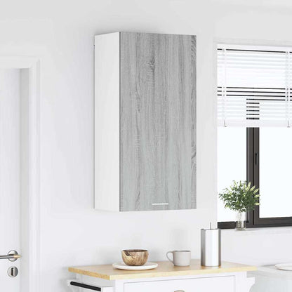 Armadio pensile Grigio Sonoma e Bianco 50 x 31 x 100 cm | homemem39