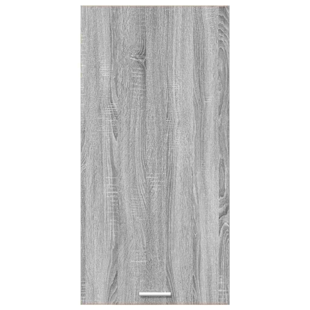 Armadio pensile Grigio Sonoma e Bianco 50 x 31 x 100 cm | homemem39