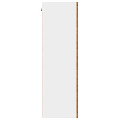 Armadio pensile Legno Antico e Bianco 50 x 31 x 100 cm