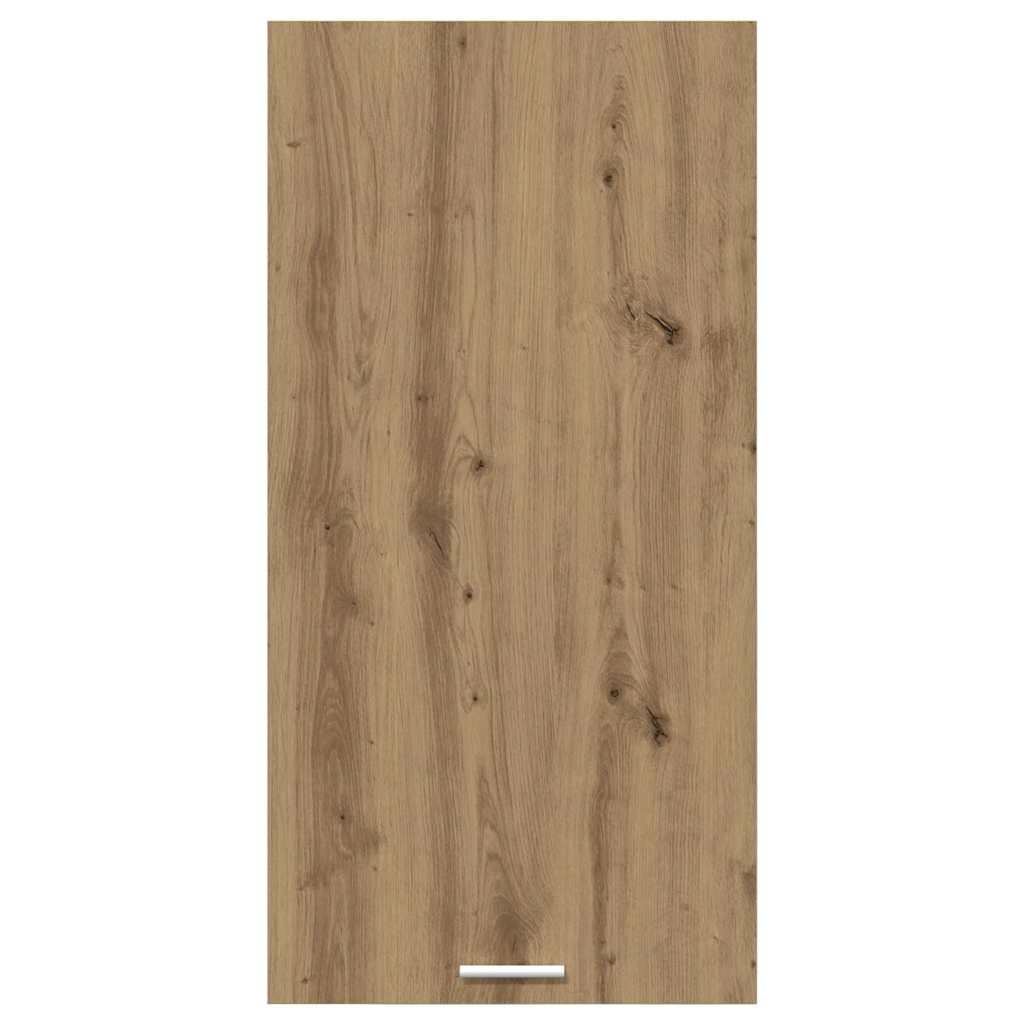 Armadio pensile Rovere Artigiano e Bianco 50 x 31 x 100 cm | homemem39
