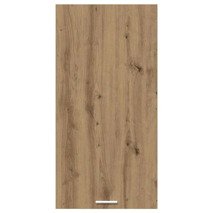 Armadio pensile Rovere Artigiano e Bianco 50 x 31 x 100 cm | homemem39