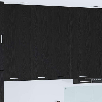 Armadio pensile Rovere Nero 60 x 31 x 100 cm Legno multistrato
