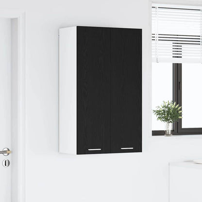 Armadio pensile Rovere Nero 60 x 31 x 100 cm Legno multistrato | homemem39