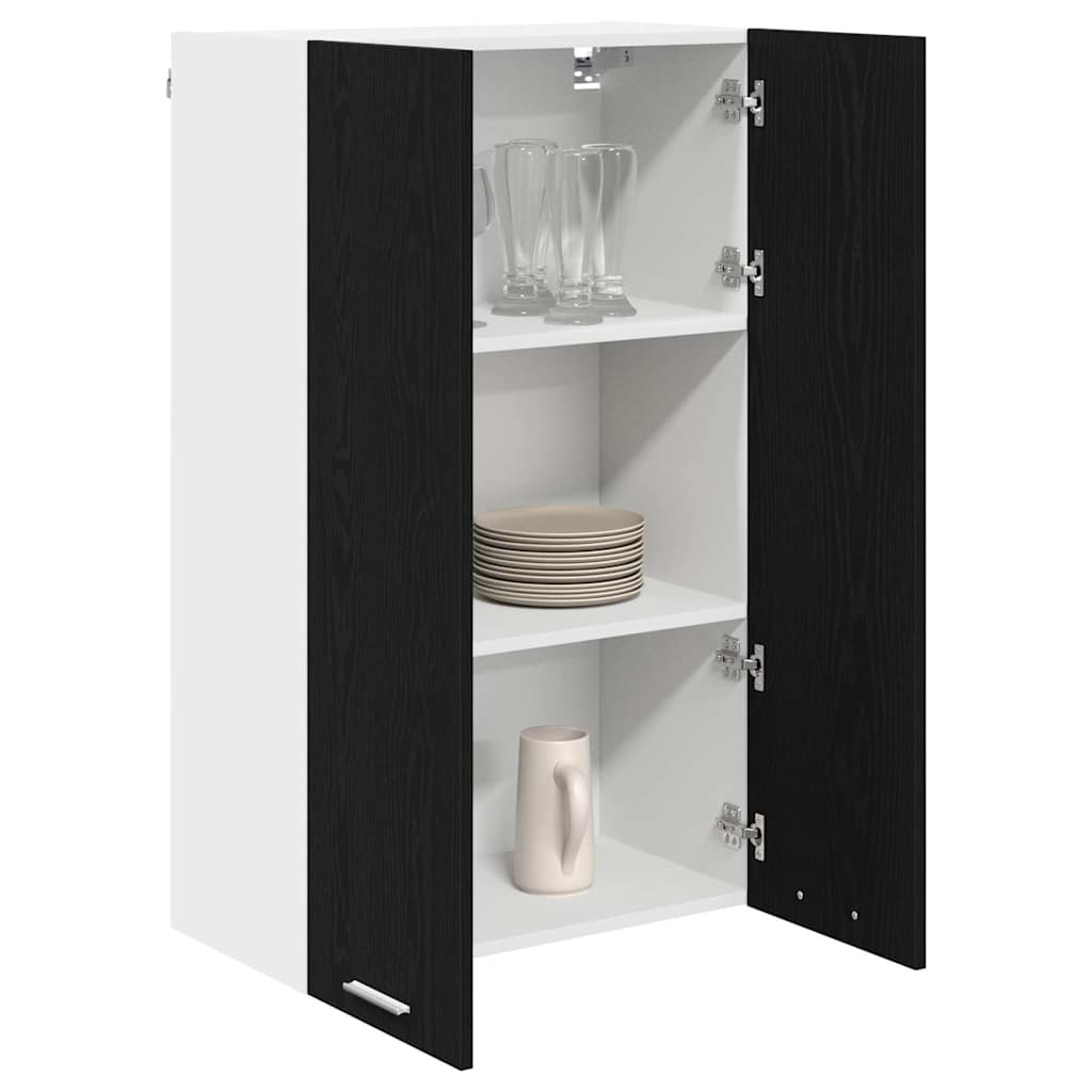 Armadio pensile Rovere Nero 60 x 31 x 100 cm Legno multistrato | homemem39