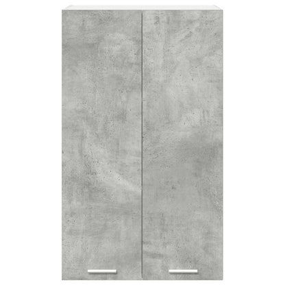 Armadio pensile con porta Grigio cemento 60 x 31 x 100 cm | homemem39