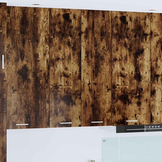 Armadio pensile Rovere fumé 60 x 31 x 100 cm Legno multistrato | homemem39