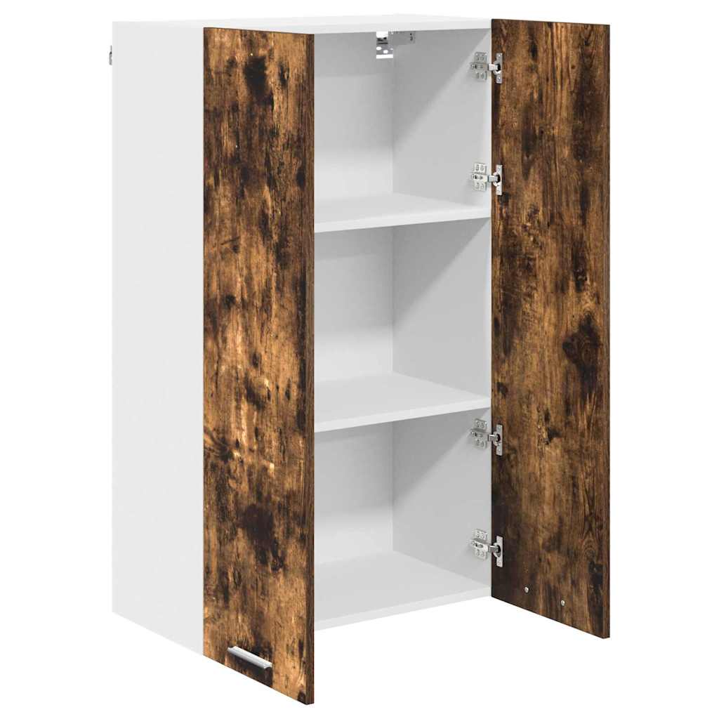 Armadio pensile Rovere fumé 60 x 31 x 100 cm Legno multistrato | homemem39