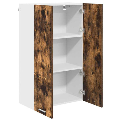 Armadio pensile Rovere fumé 60 x 31 x 100 cm Legno multistrato | homemem39