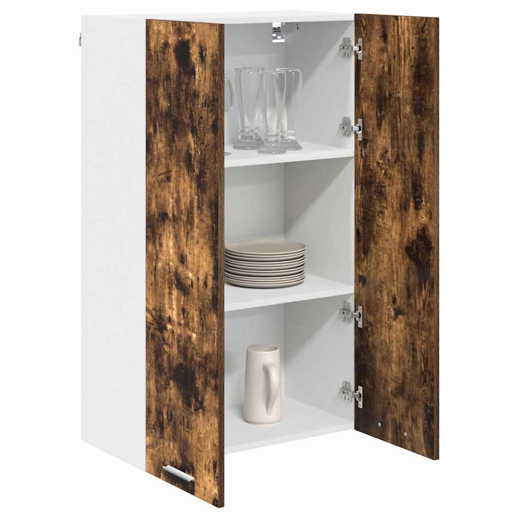 Armadio pensile Rovere fumé 60 x 31 x 100 cm Legno multistrato | homemem39