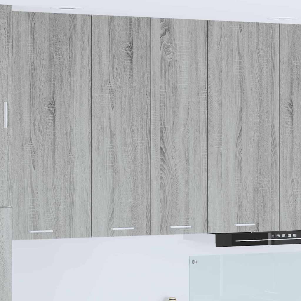 Armadio pensile con porta Grigio Sonoma 60 x 31 x 100 cm | homemem39
