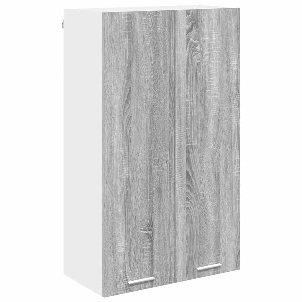 Armadio pensile con porta Grigio Sonoma 60 x 31 x 100 cm | homemem39