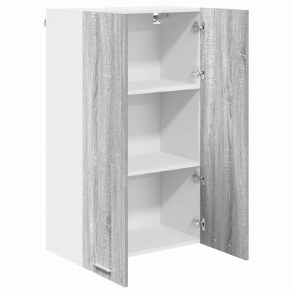 Armadio pensile con porta Grigio Sonoma 60 x 31 x 100 cm | homemem39