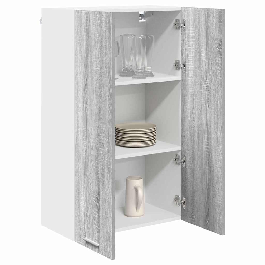 Armadio pensile con porta Grigio Sonoma 60 x 31 x 100 cm | homemem39