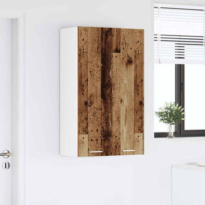 Armadio pensile con porta Legno vecchio 60 x 31 x 100 cm | homemem39