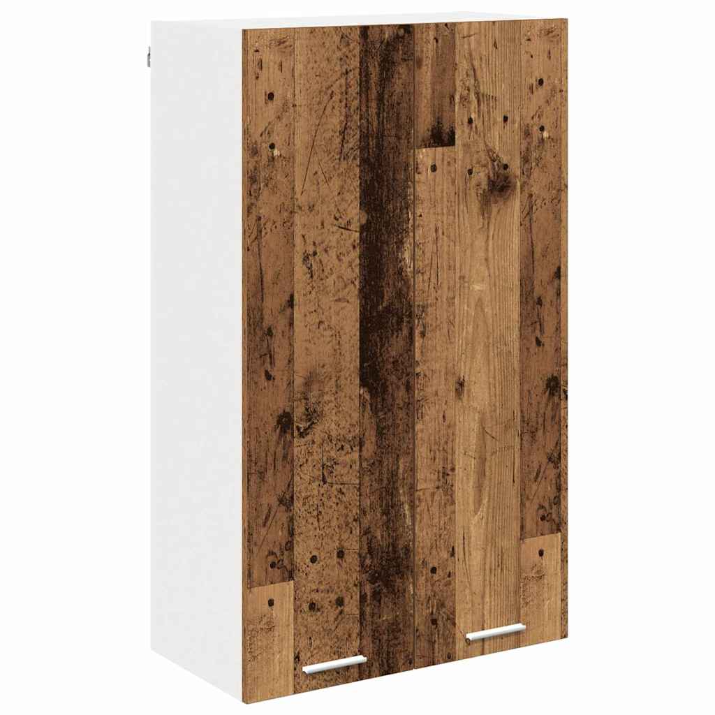 Armadio pensile con porta Legno vecchio 60 x 31 x 100 cm | homemem39
