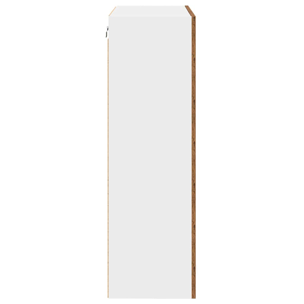 Armadio pensile con porta Legno vecchio 60 x 31 x 100 cm | homemem39