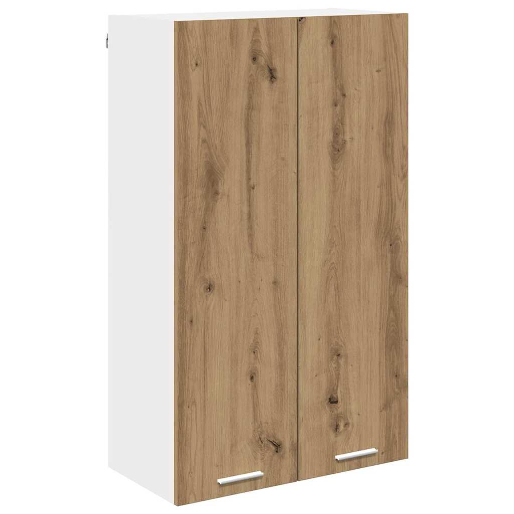 Armadio pensile con porta Rovere artigianale 60 x 31 x 100 cm | homemem39