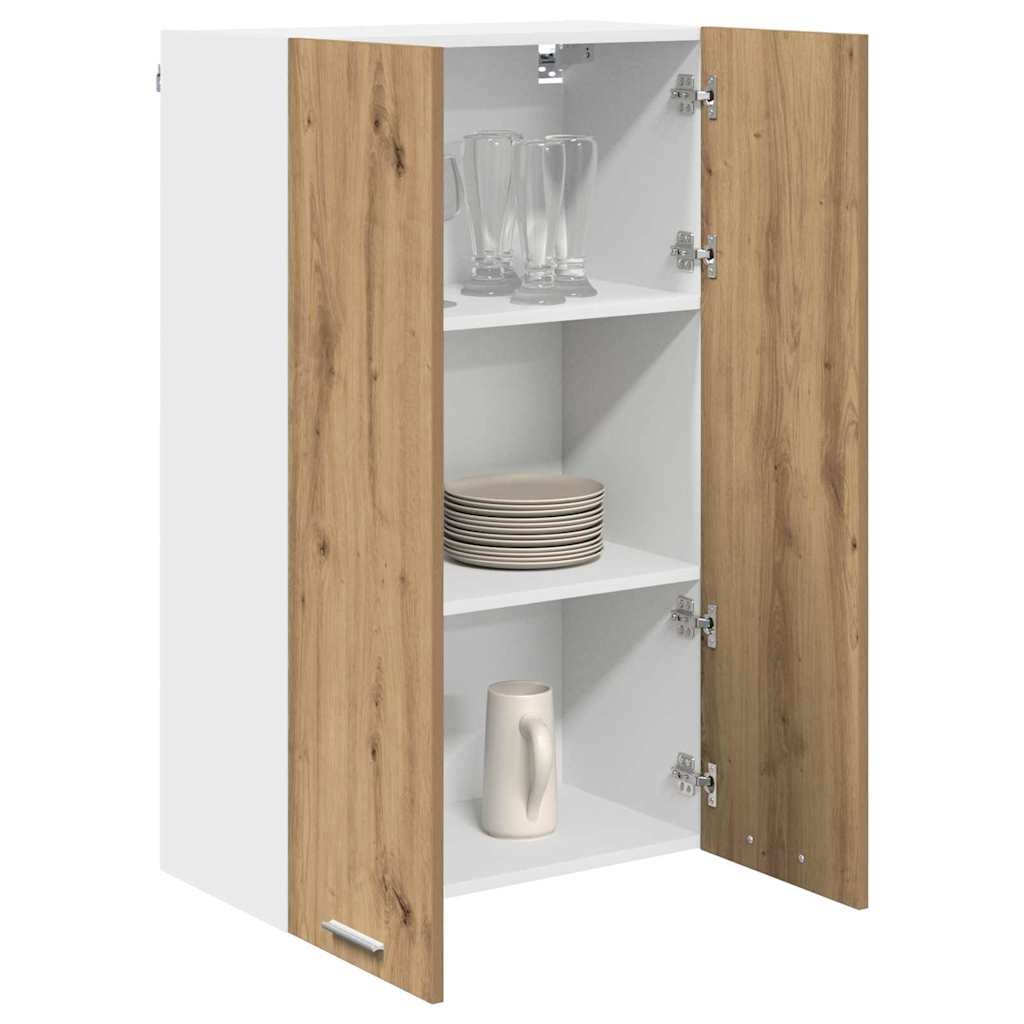 Armadio pensile con porta Rovere artigianale 60 x 31 x 100 cm