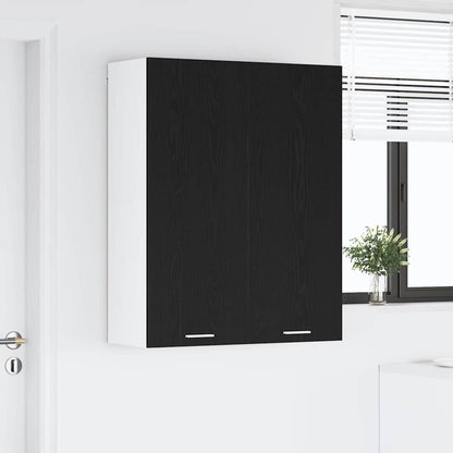 Armadio pensile Rovere Nero 80 x 31 x 100 cm Legno multistrato | homemem39