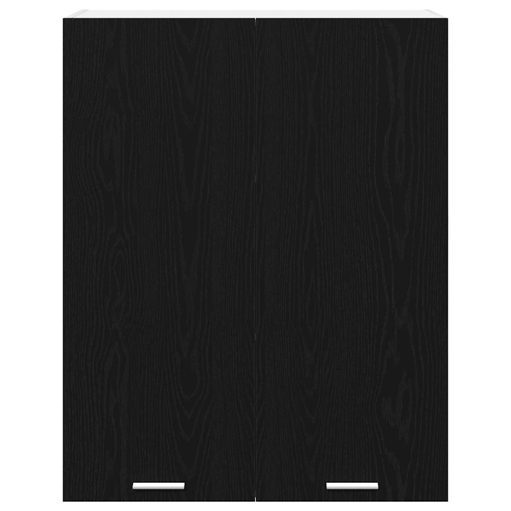 Armadio pensile Rovere Nero 80 x 31 x 100 cm Legno multistrato | homemem39