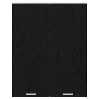 Armadio pensile Rovere Nero 80 x 31 x 100 cm Legno multistrato | homemem39