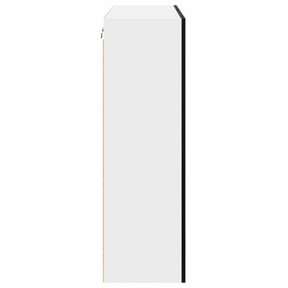 Armadio pensile Rovere Nero 80 x 31 x 100 cm Legno multistrato | homemem39