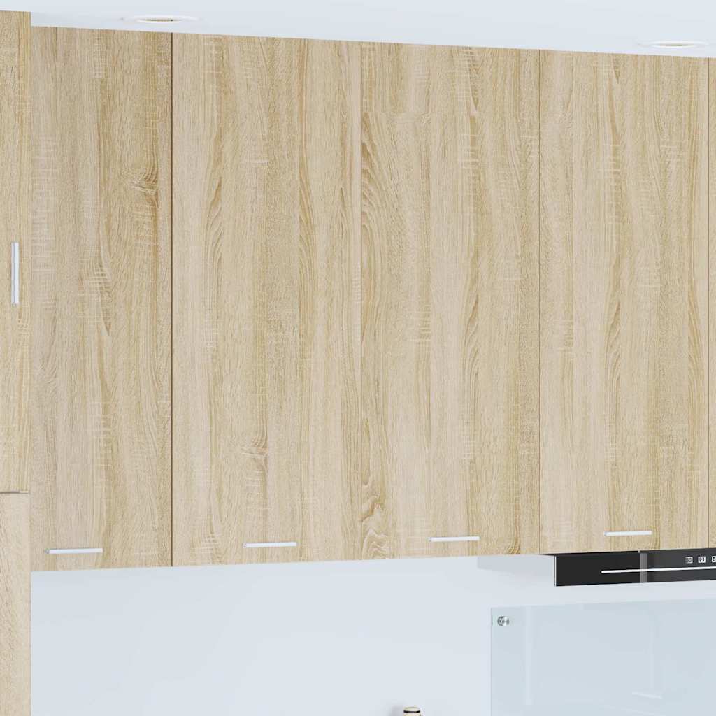 Armadio pensile con porta Rovere Sonoma 80 x 31 x 100 cm