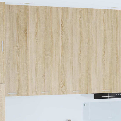 Armadio pensile con porta Rovere Sonoma 80 x 31 x 100 cm
