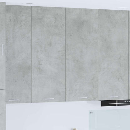 Armadio pensile con porta Grigio cemento 80 x 31 x 100 cm | homemem39