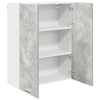 Armadio pensile con porta Grigio cemento 80 x 31 x 100 cm