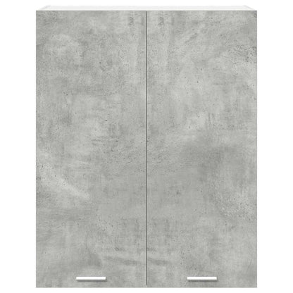 Armadio pensile con porta Grigio cemento 80 x 31 x 100 cm