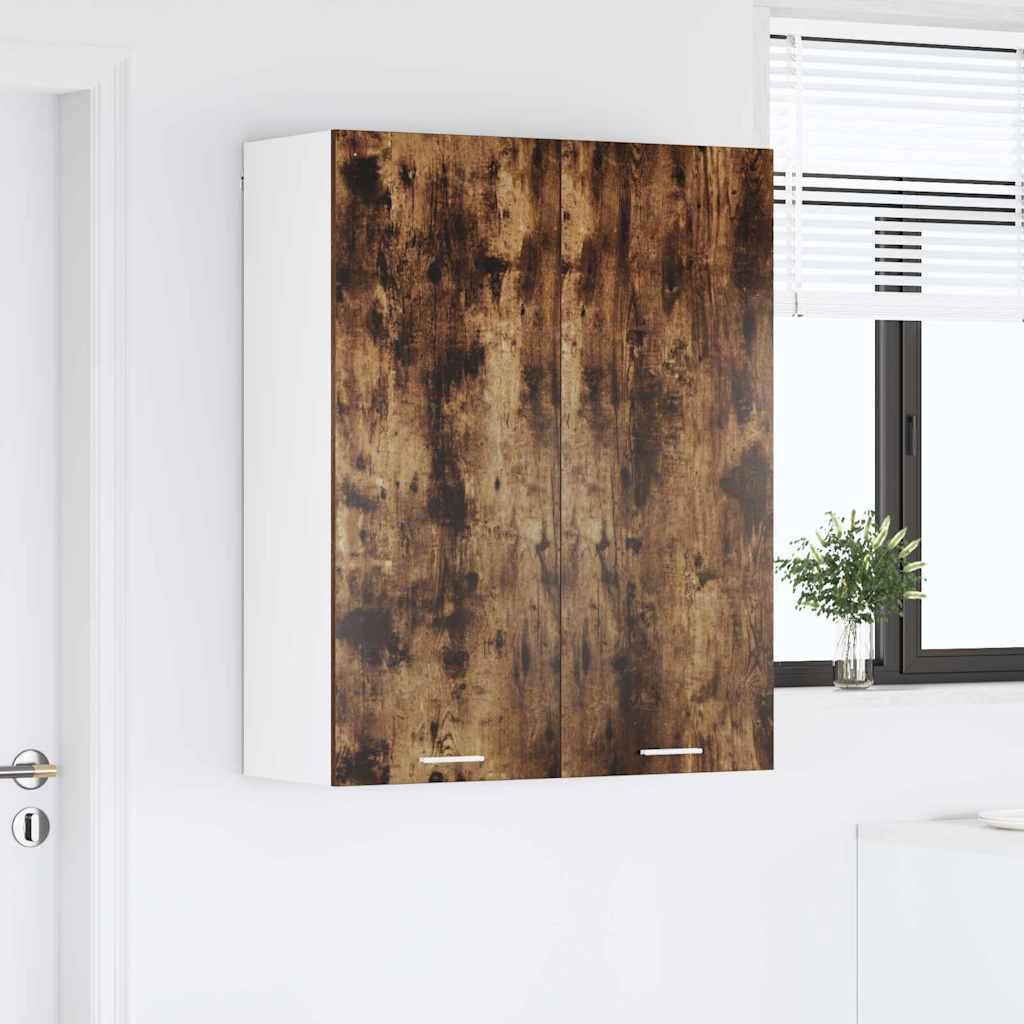 Armadio pensile Rovere fumé 80 x 31 x 100 cm Legno multistrato | homemem39