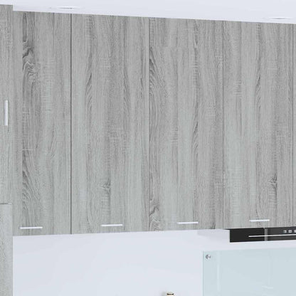 Armadio pensile con porta Grigio Sonoma 80 x 31 x 100 cm