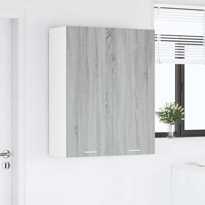 Armadio pensile con porta Grigio Sonoma 80 x 31 x 100 cm | homemem39