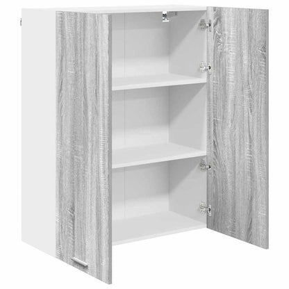Armadio pensile con porta Grigio Sonoma 80 x 31 x 100 cm | homemem39