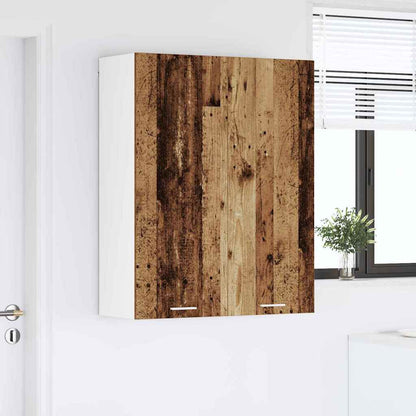 Armadio pensile con porta Legno vecchio 80 x 31 x 100 cm | homemem39