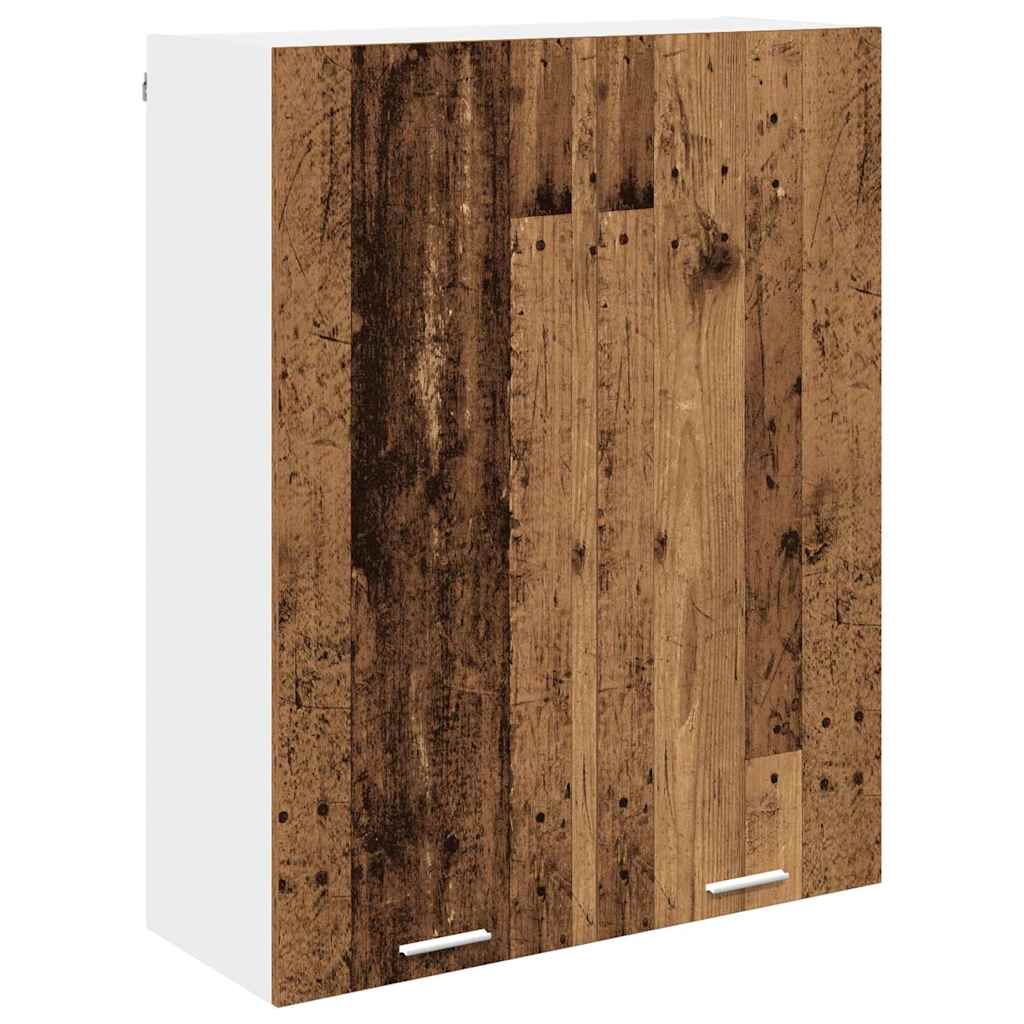 Armadio pensile con porta Legno vecchio 80 x 31 x 100 cm | homemem39
