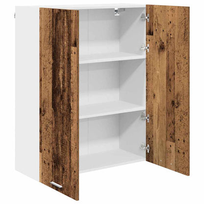Armadio pensile con porta Legno vecchio 80 x 31 x 100 cm | homemem39