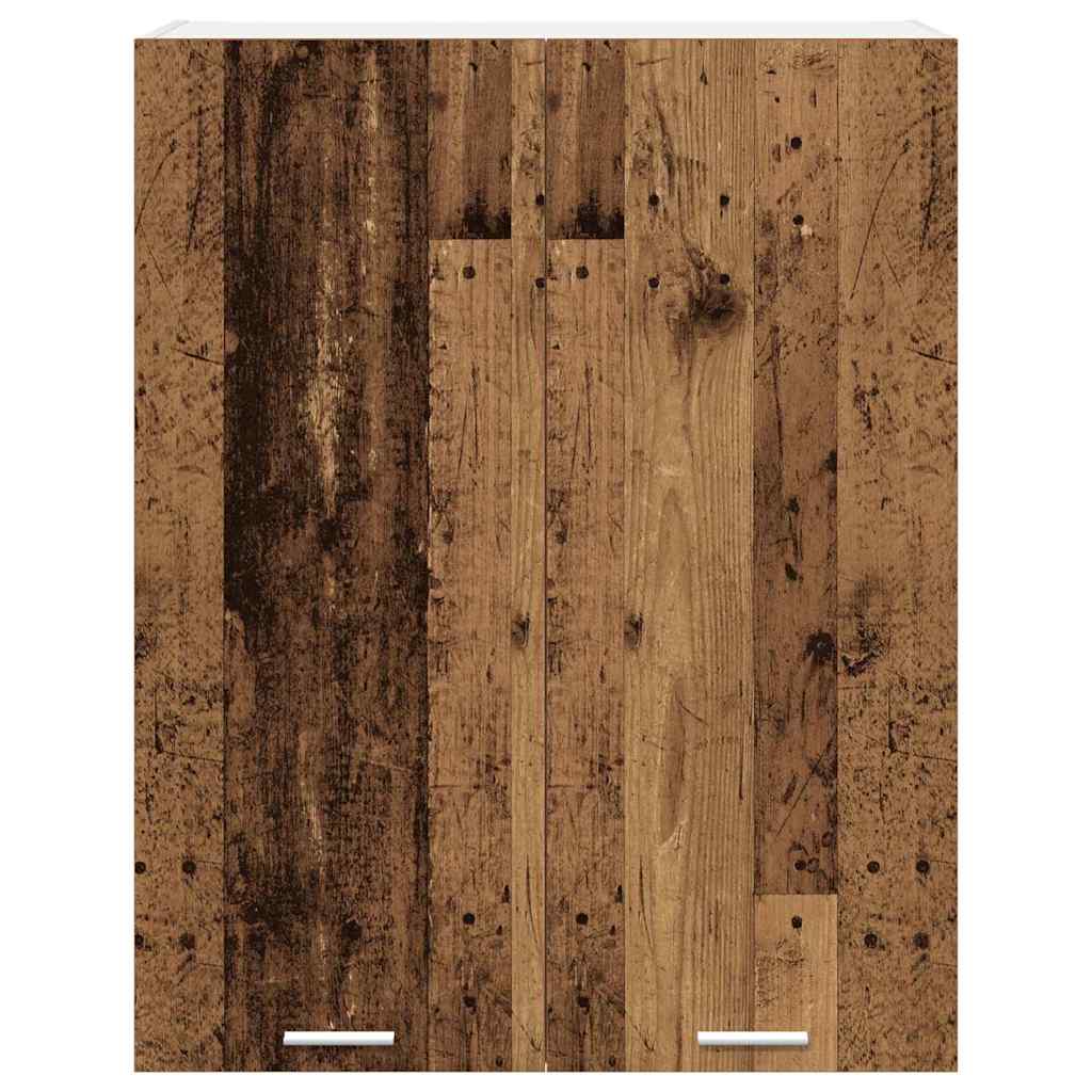 Armadio pensile con porta Legno vecchio 80 x 31 x 100 cm | homemem39