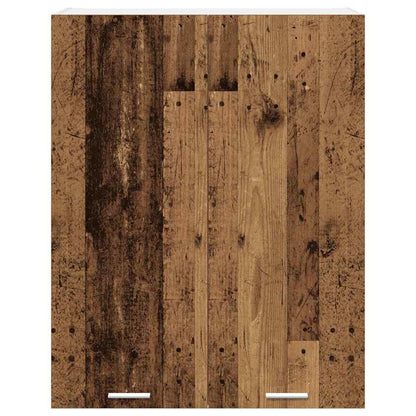 Armadio pensile con porta Legno vecchio 80 x 31 x 100 cm | homemem39