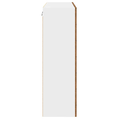Armadio pensile con porta Legno vecchio 80 x 31 x 100 cm | homemem39