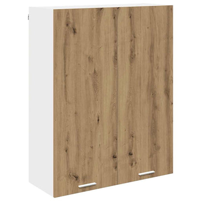 Armadio pensile con porta Rovere artigianale 80 x 31 x 100 cm | homemem39