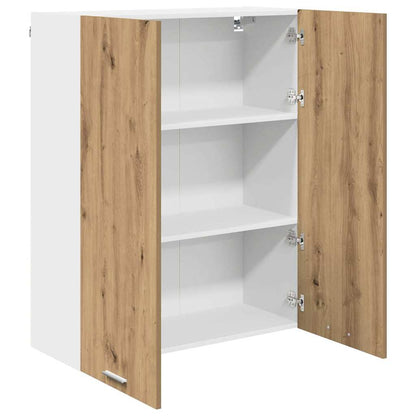 Armadio pensile con porta Rovere artigianale 80 x 31 x 100 cm