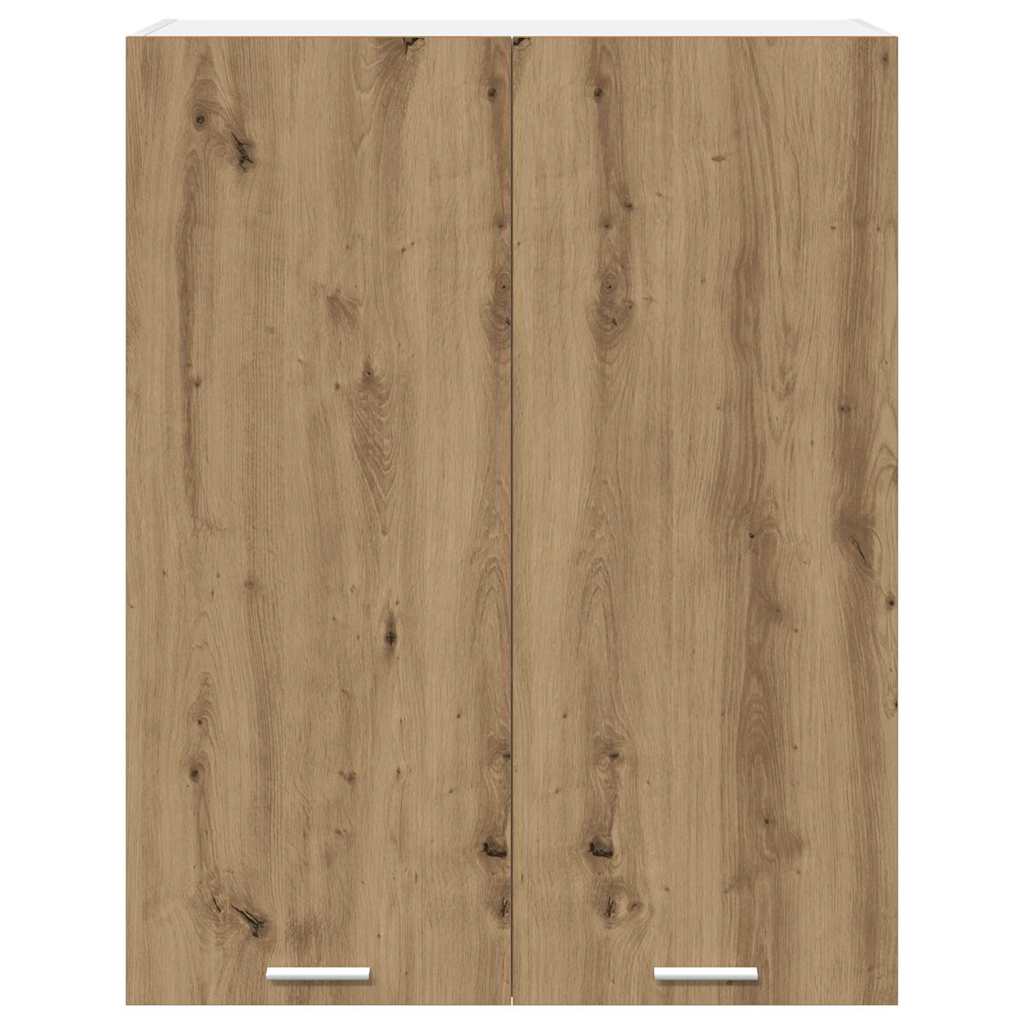 Armadio pensile con porta Rovere artigianale 80 x 31 x 100 cm | homemem39