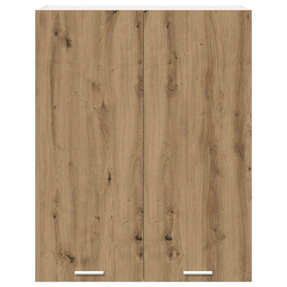 Armadio pensile con porta Rovere artigianale 80 x 31 x 100 cm