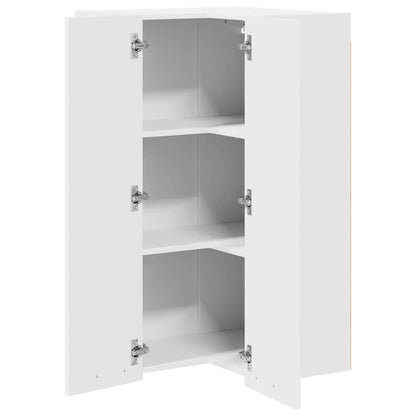 Armadio pensile Bianco 57 x 57 x 100 cm Legno multistrato